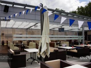 Система Dorma HSW - трансформируемые перегородки из стекла на заказ.